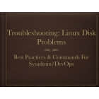 解决八种Linux硬盘问题的技巧