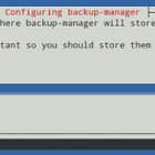 Linux 上使用 backup-manager 进行系统备份