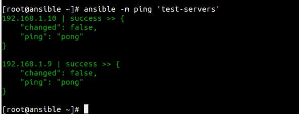 ansible-ping