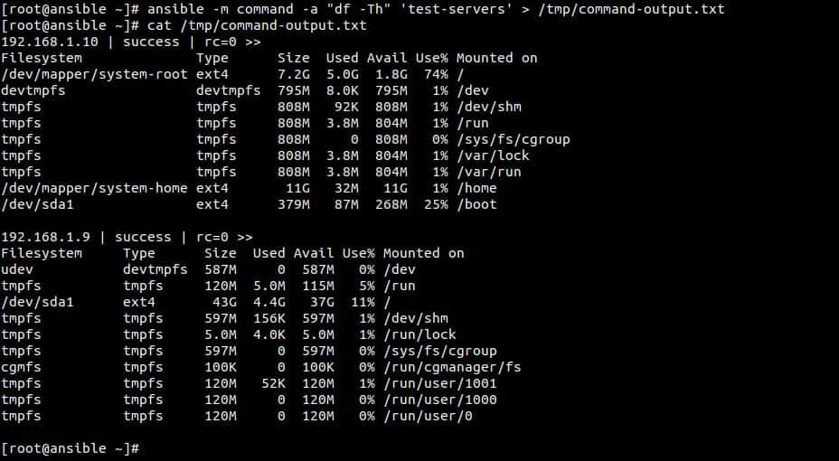 redirecting-output-ansible