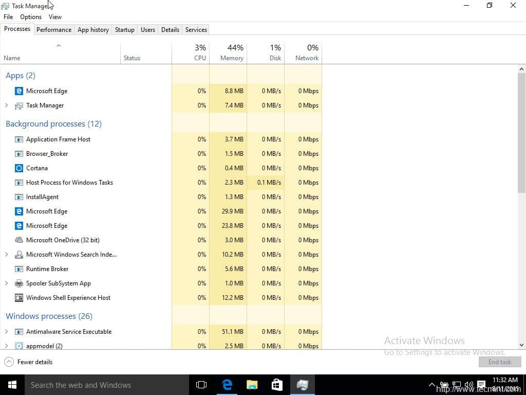 Windows Performance