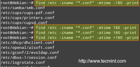 Find Files by Modification Time