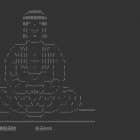 Linux/Unix 桌面趣事：文字模式下的 ASCII 艺术与注释绘画