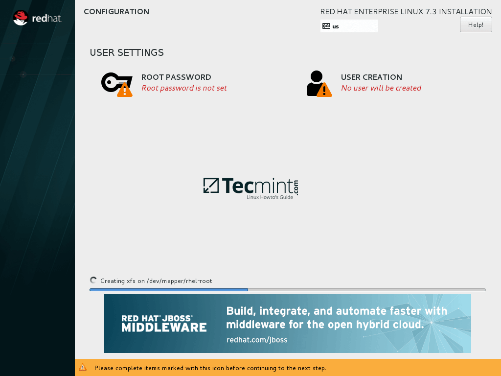 Configure User Settings