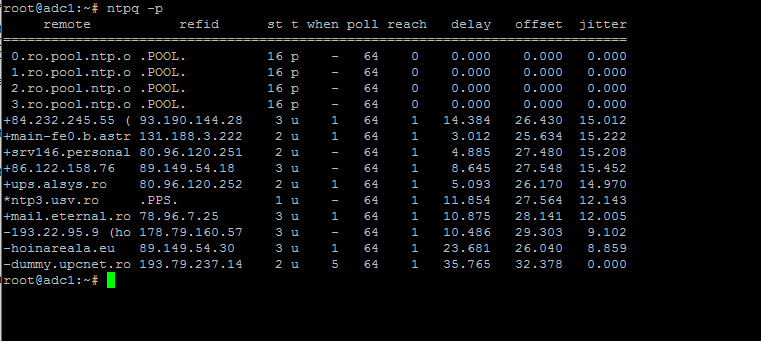 Monitor NTP Server Pool