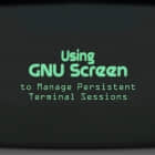 screen 命令使用及示例