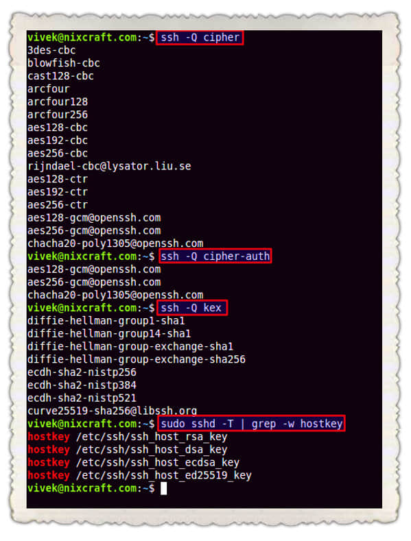 OpenSSH安全教程查询密码和算法选择