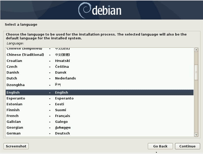 设置语言-Debian10