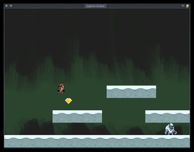 Loot in Python platformer