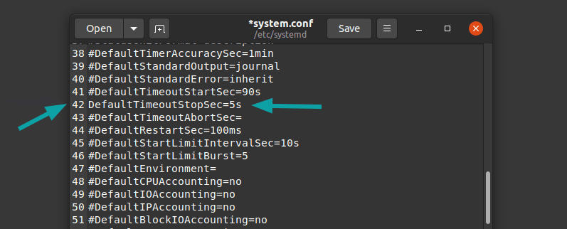 Change Shutdown Time Settings Ubuntu