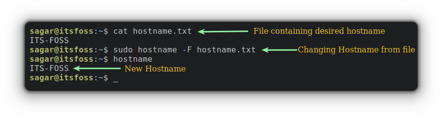 sudo hostname -F hostname.txt