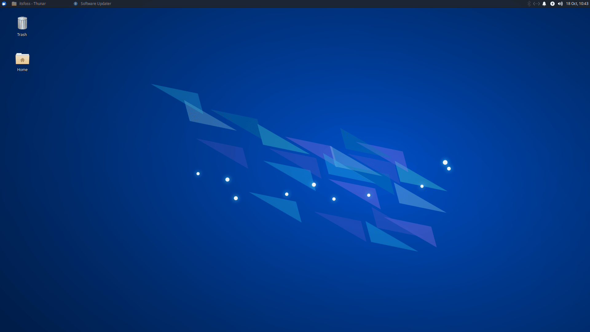 Xubuntu 22.10 home