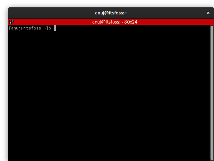 terminator default window