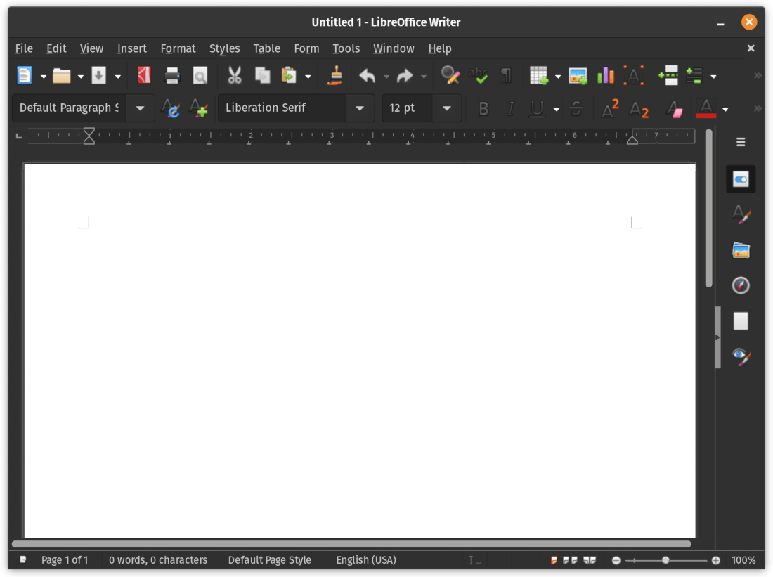 libreoffice writer